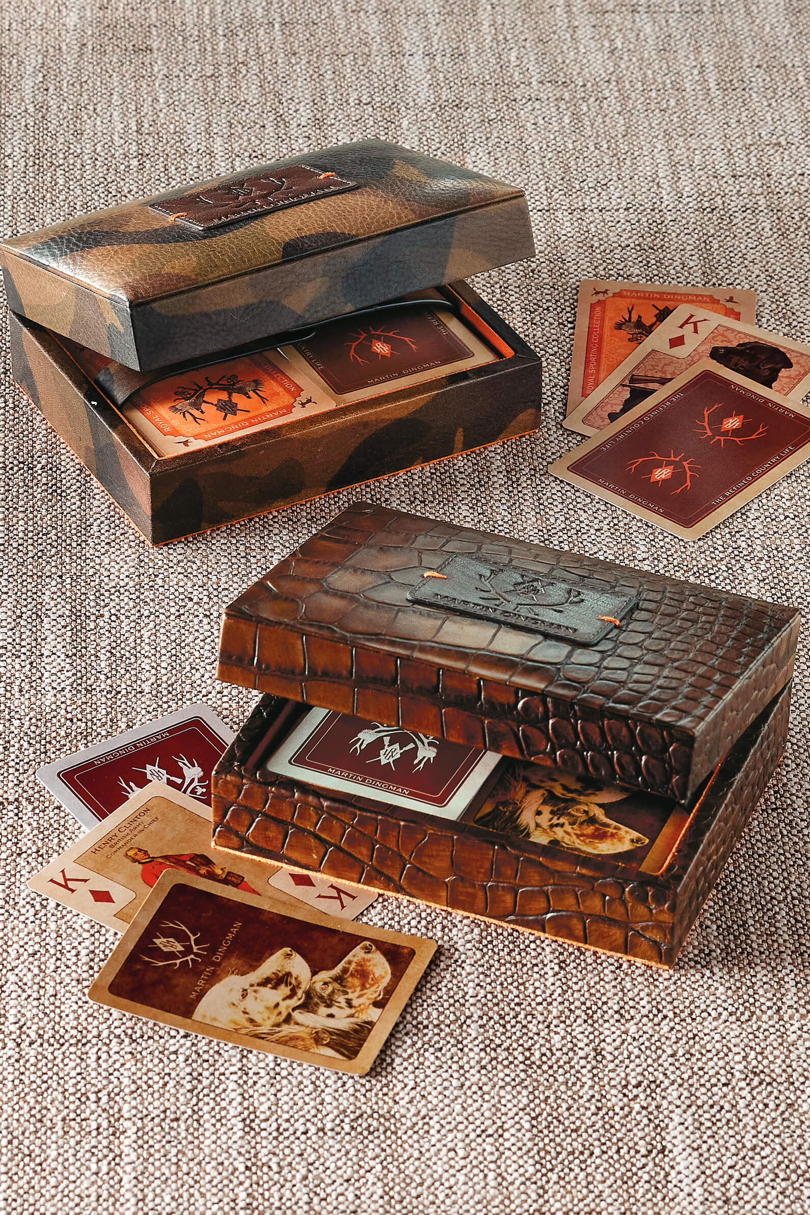 Image of Martin Dingman Royal Flush Playing Cards