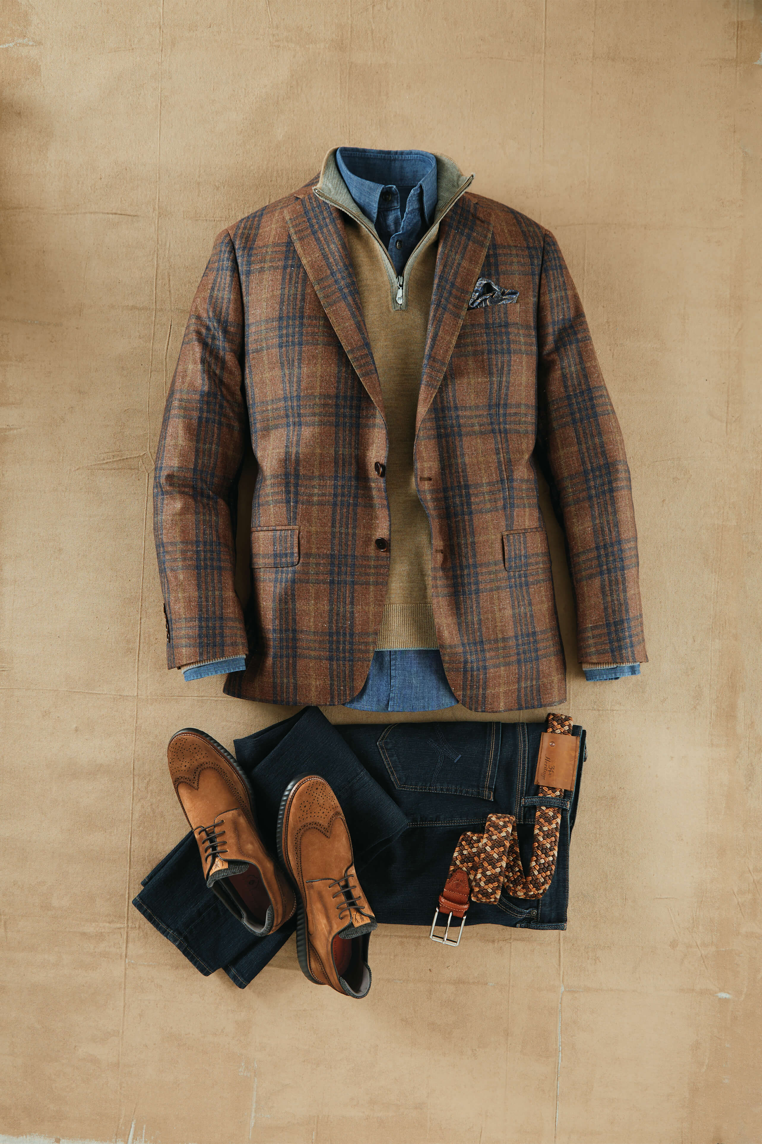 Image of Patrick James Plaid Sportcoat
