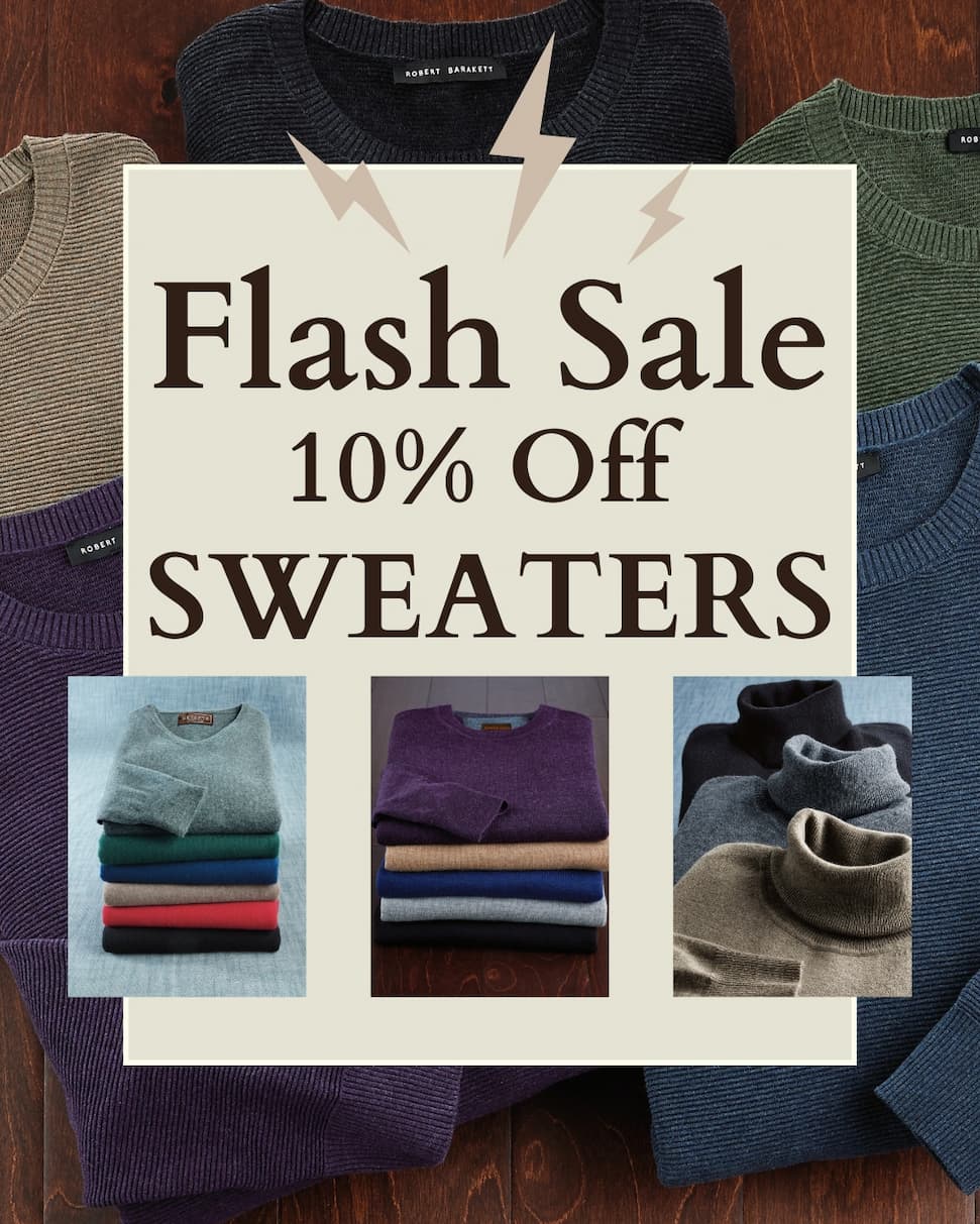 Save 10% on Sweaters