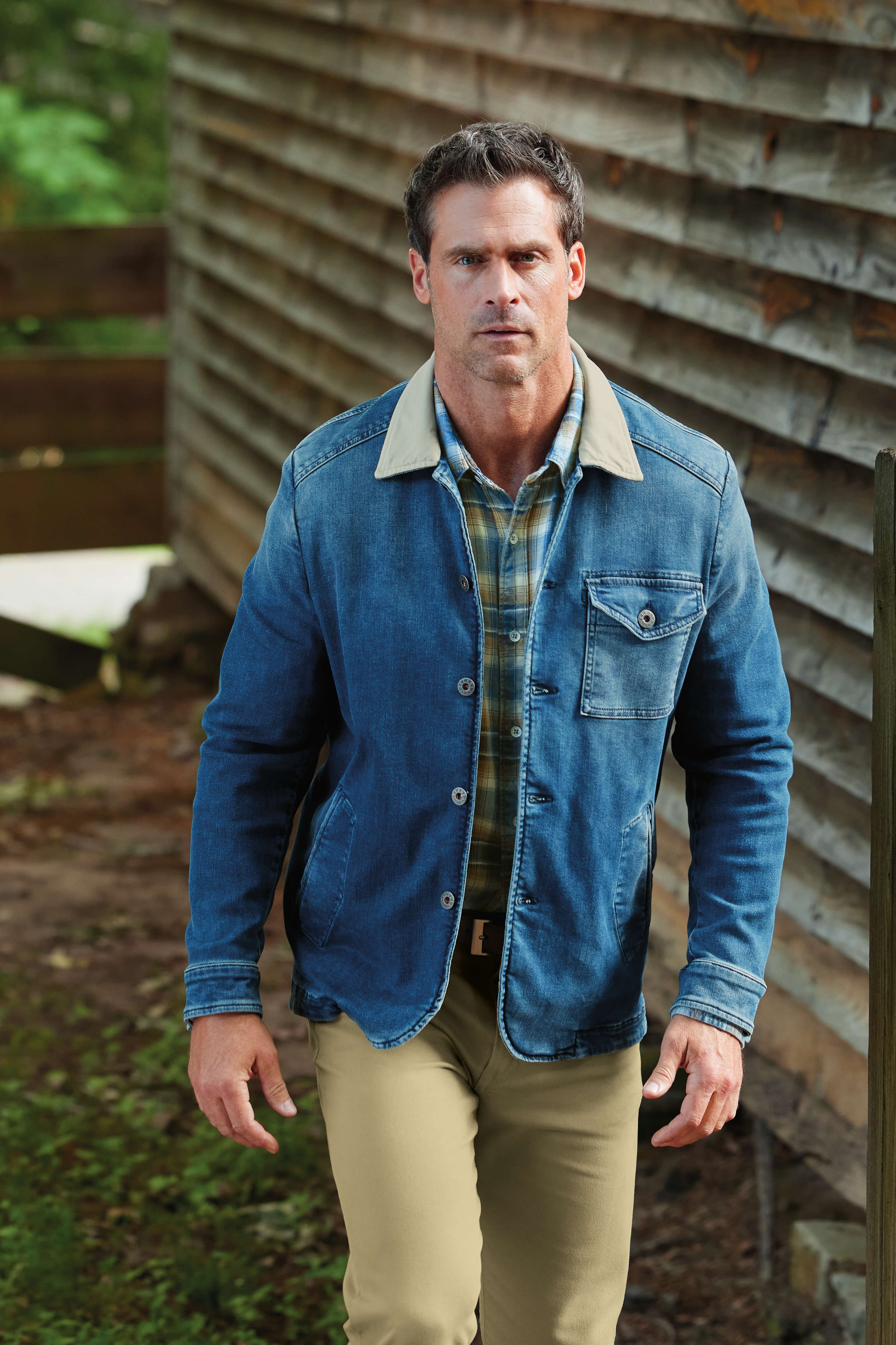Image of Patrick James Button Front Jacket