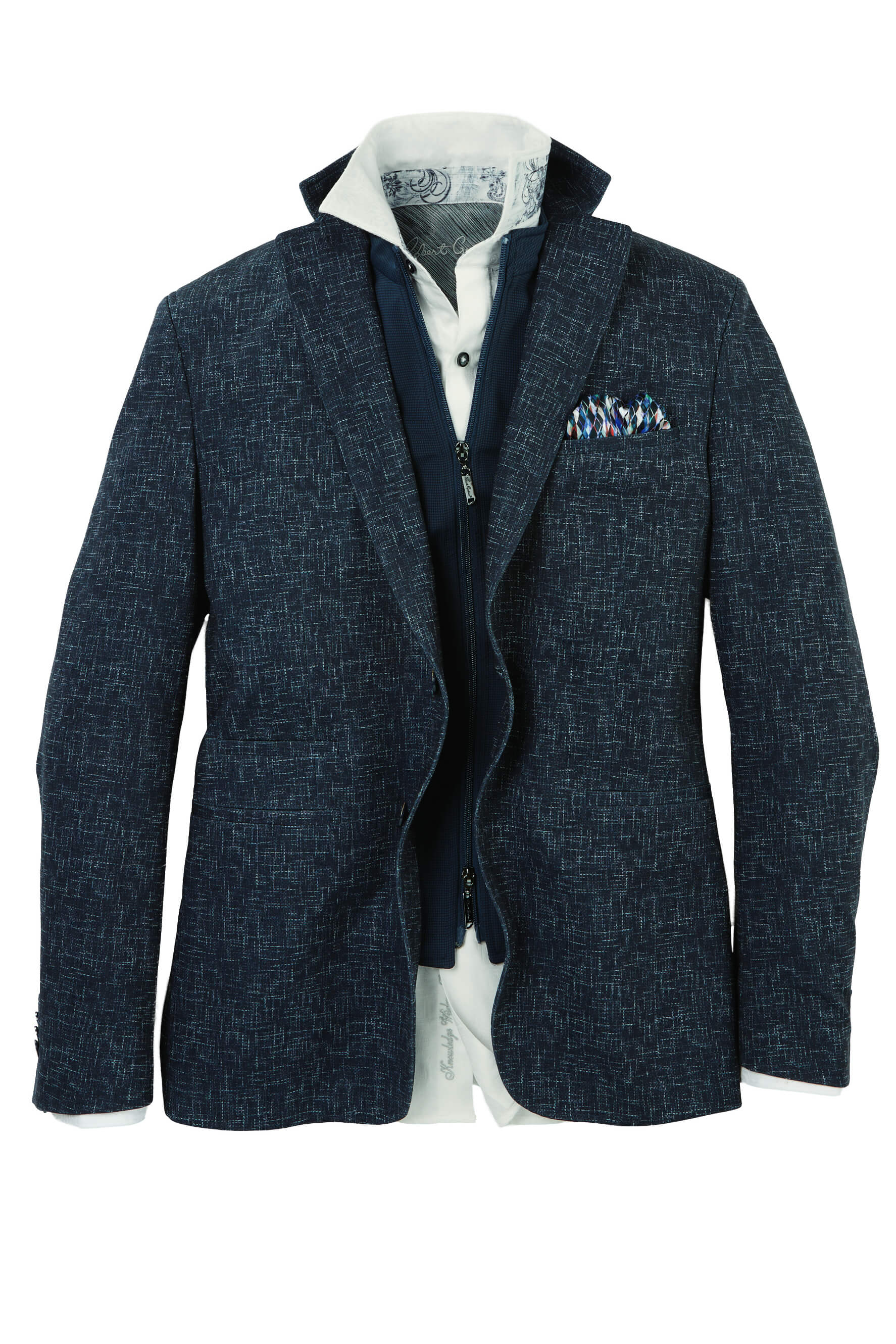 Image of Robert Graham Jetset XII Cross Hatch Knit Sportcoat