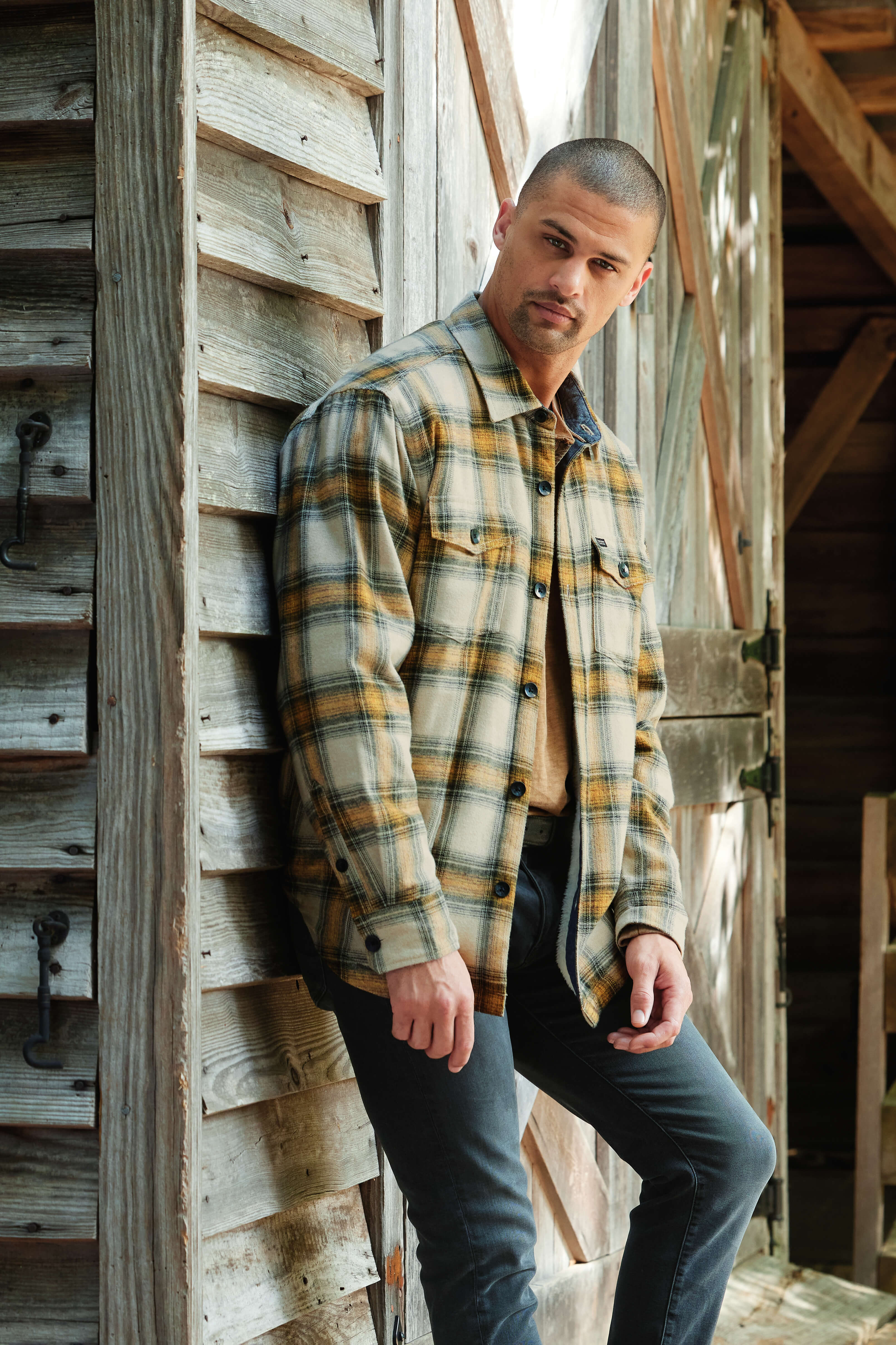 Image of True Grit Jackson Plaid Summit Shirt