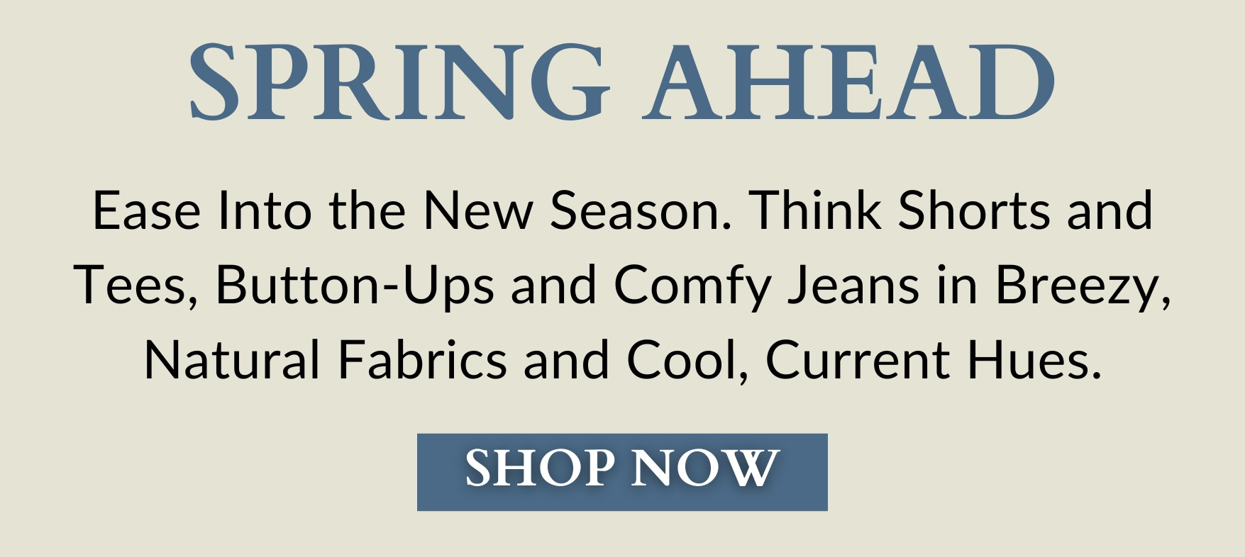 New Spring Arrivals