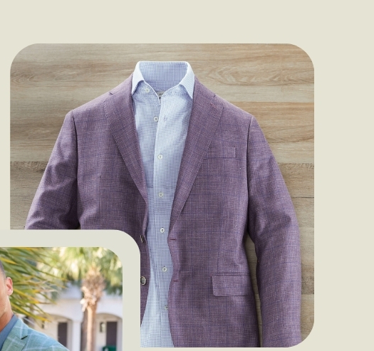 Windowpane Sport Coat