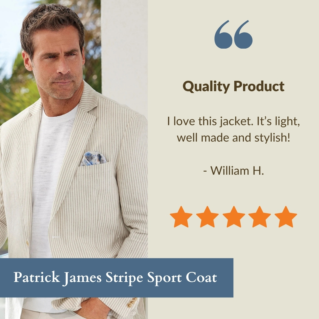 Stripe Sport Coat