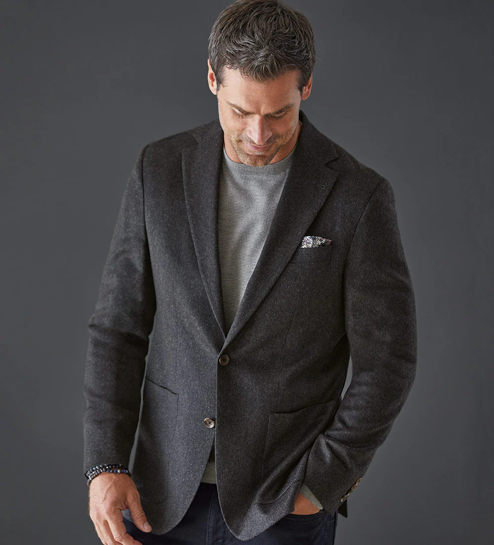 Image of Patrick James Cashmere Solid Sport Coat