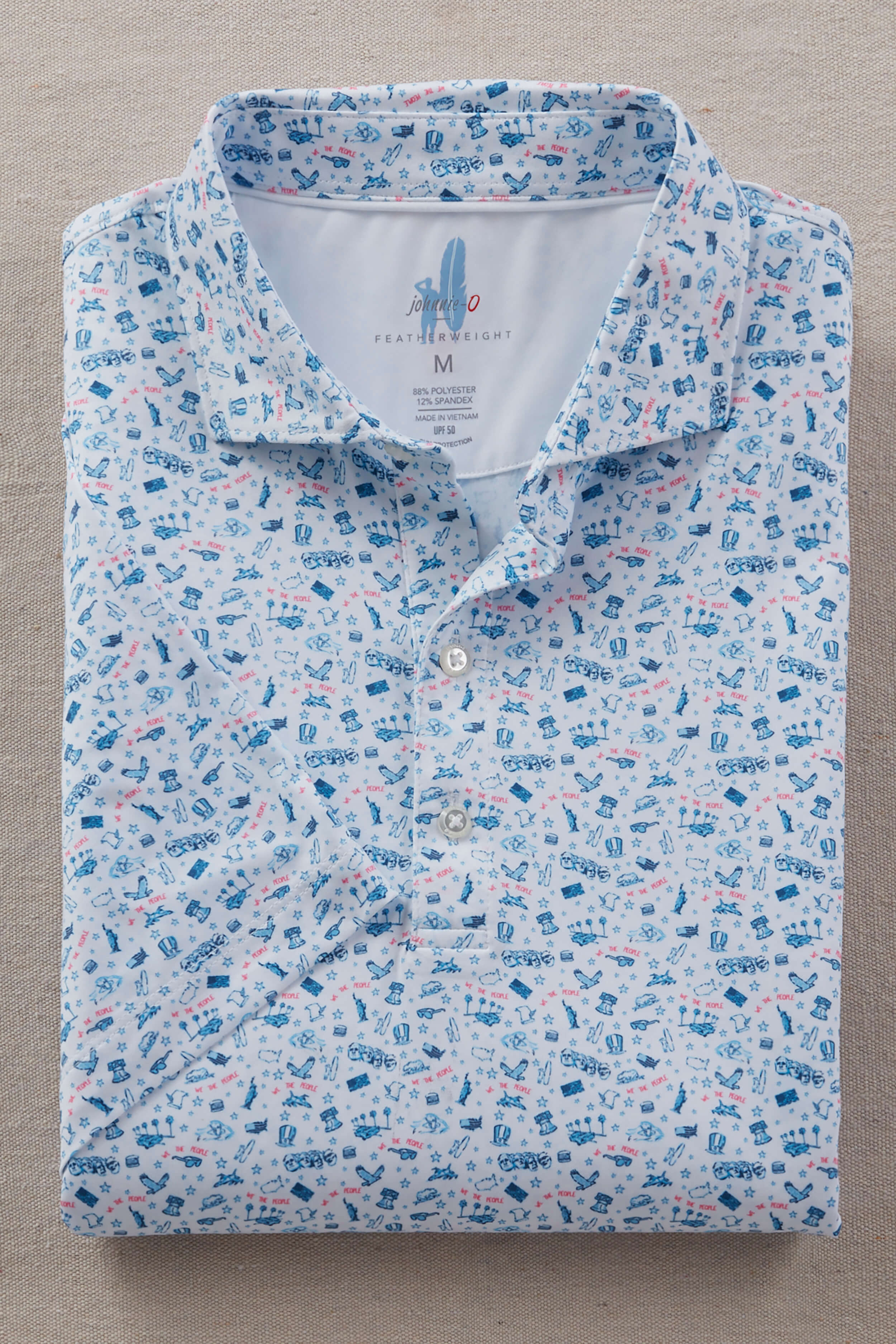 Image of Short Sleeve Merica Performance Polo