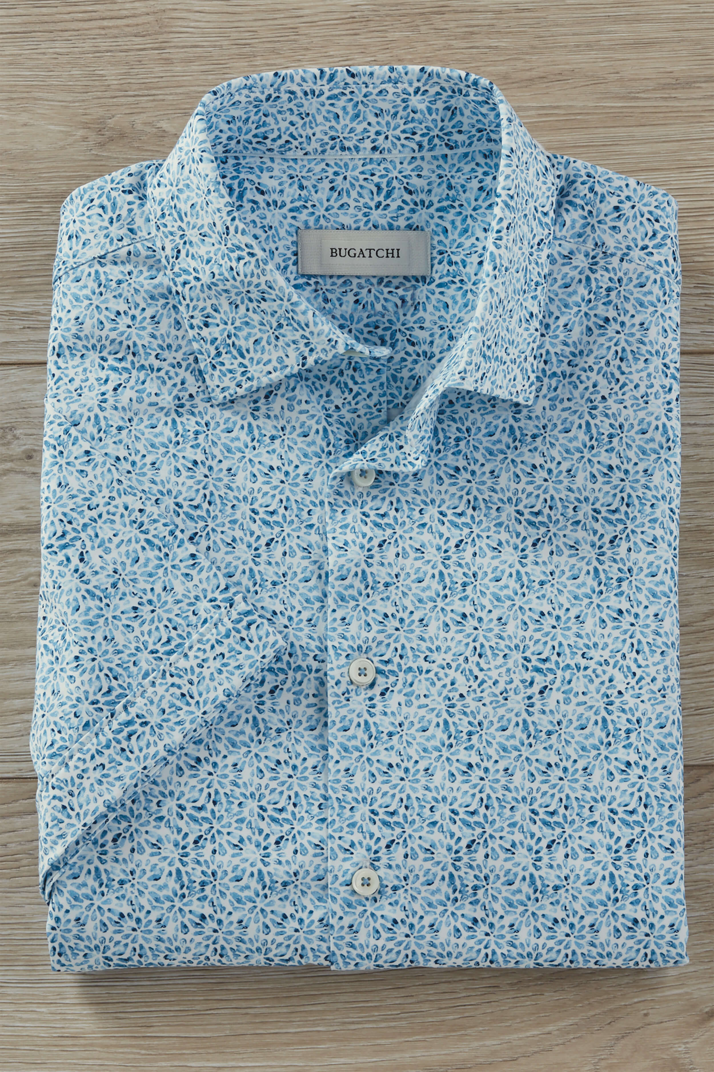 Image of Short Sleeve Patttern Shirt