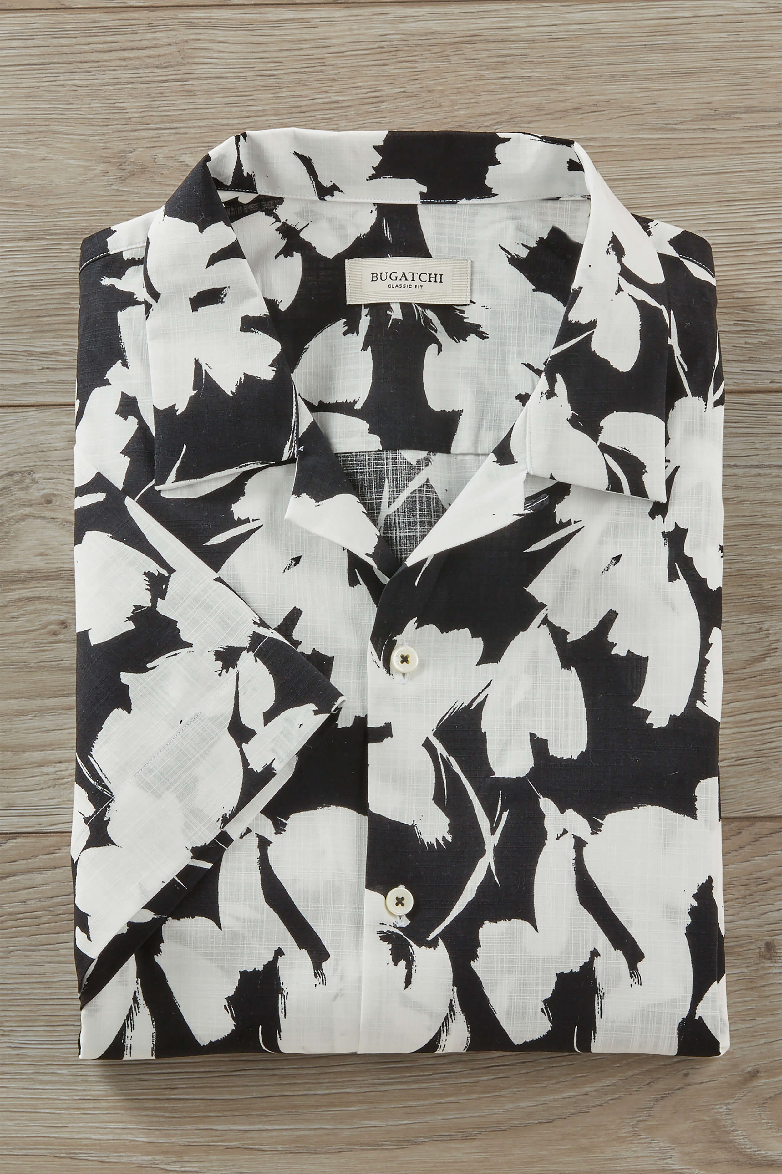 Image of Short Sleeve Bold Floral Shirt
