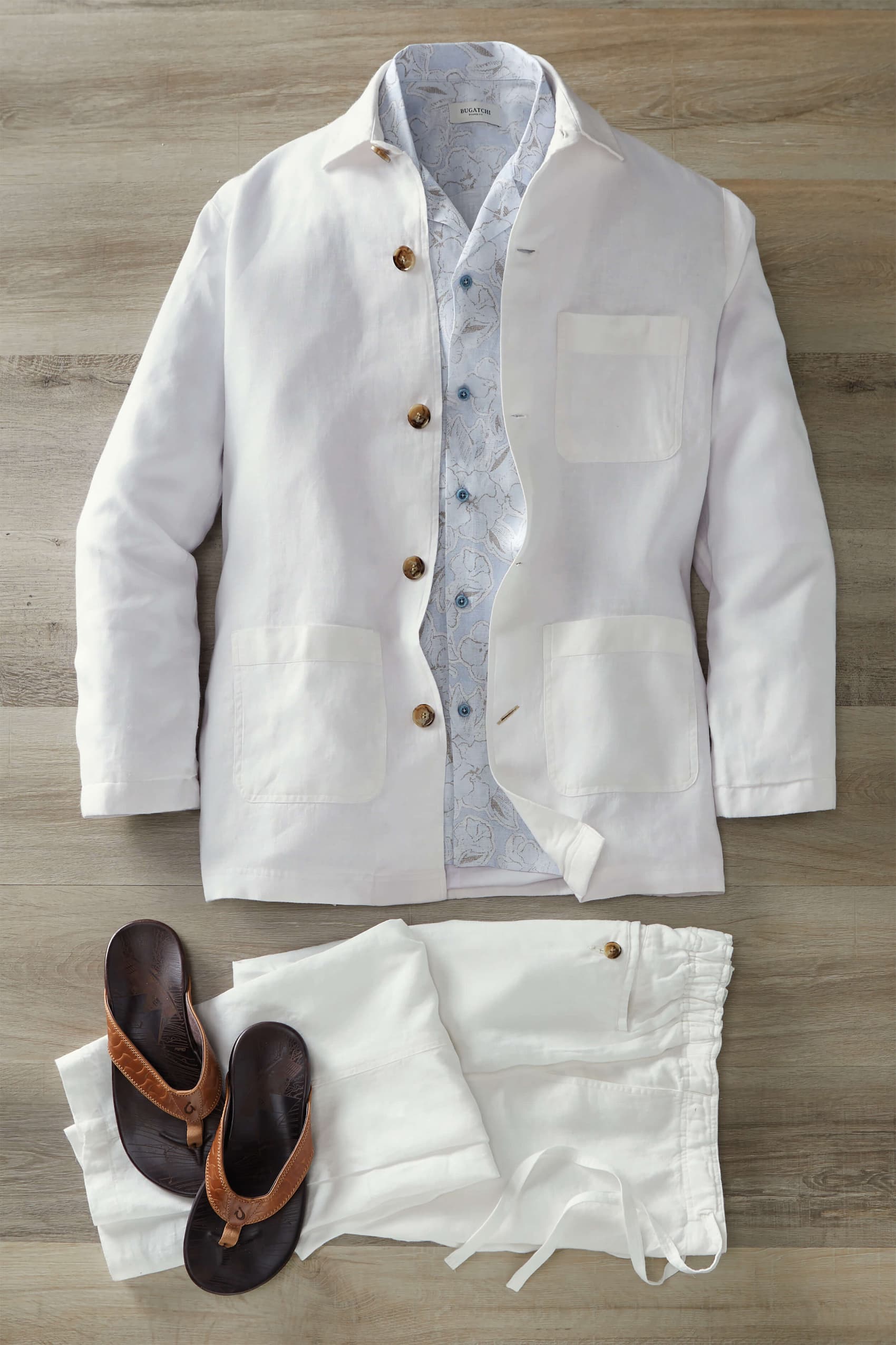 Linen Shirt Jacket