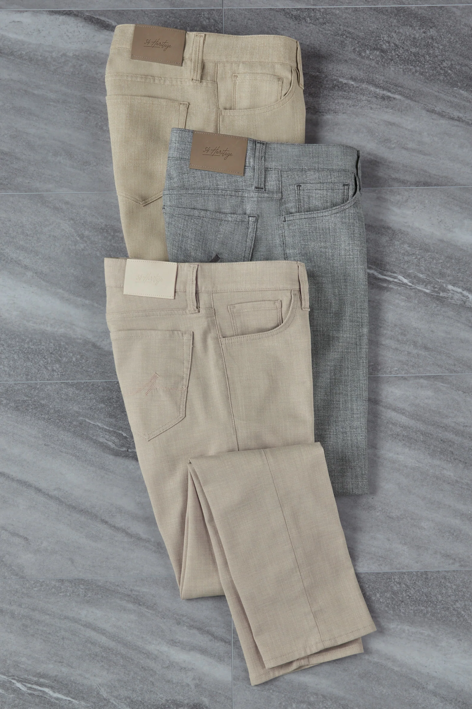 Image of 34 Heritage Linen Textured Courage Jeans
