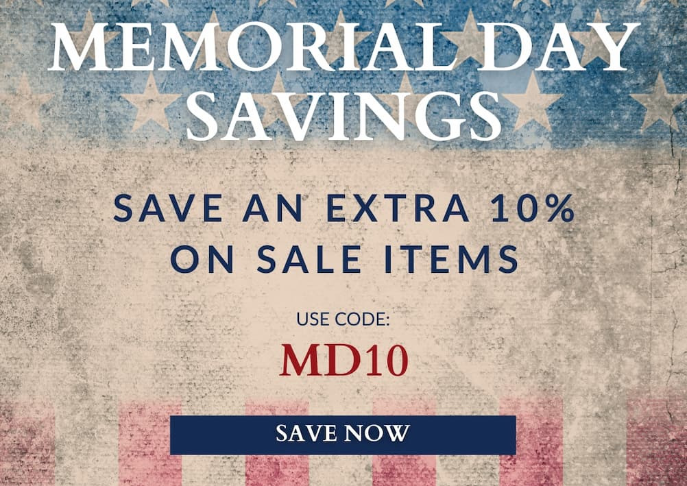 Memorial Day Savings