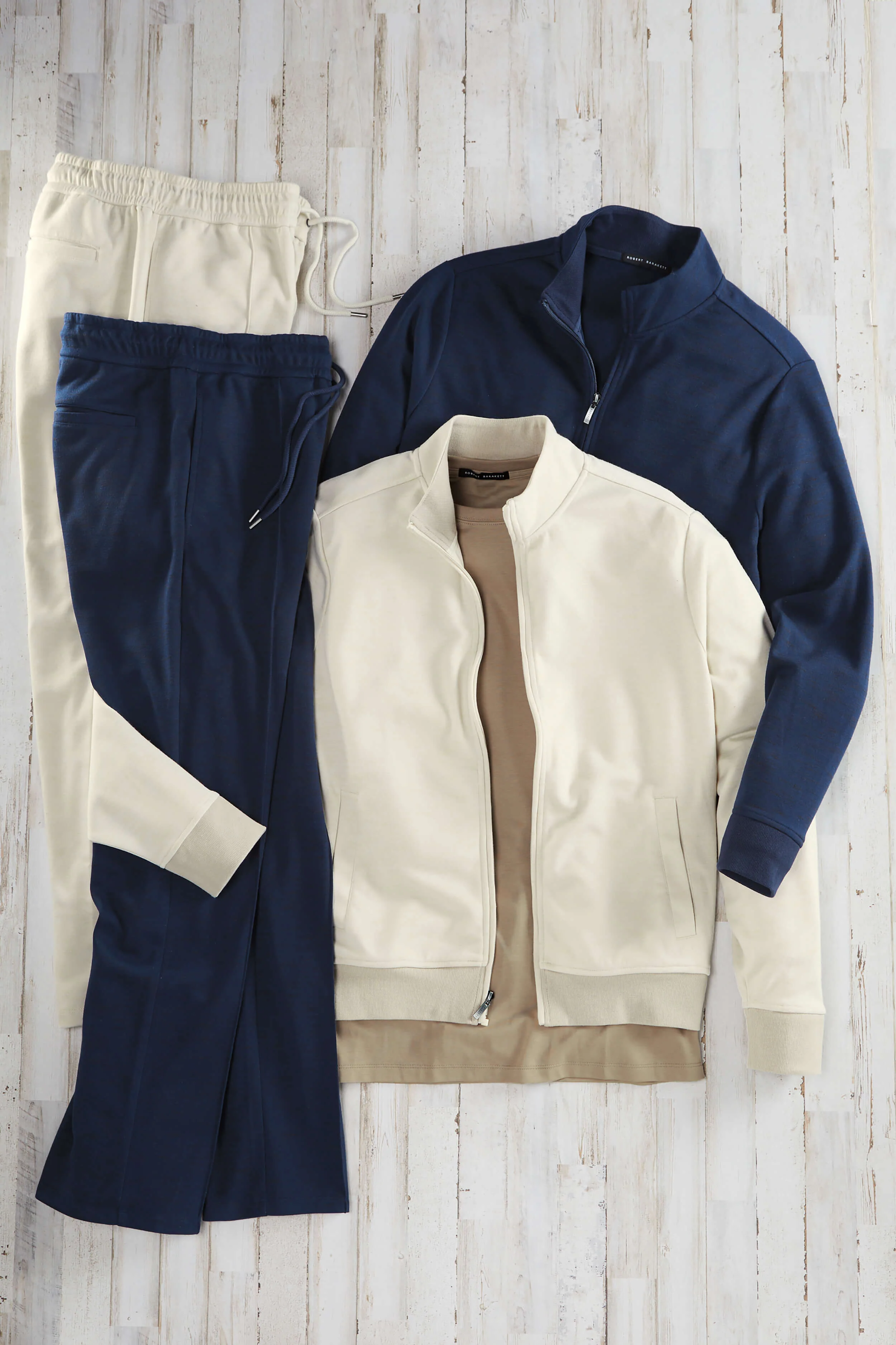 Image of Robert Barakett Kenji Full Zip Track Jacket