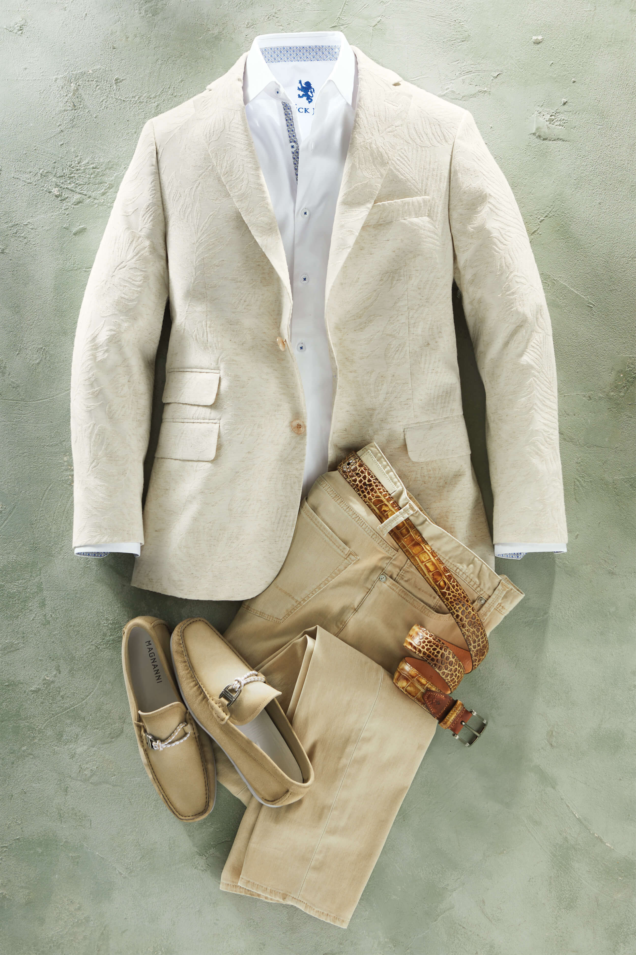 Image of Shawfield Palm Jacquard Sport Coat