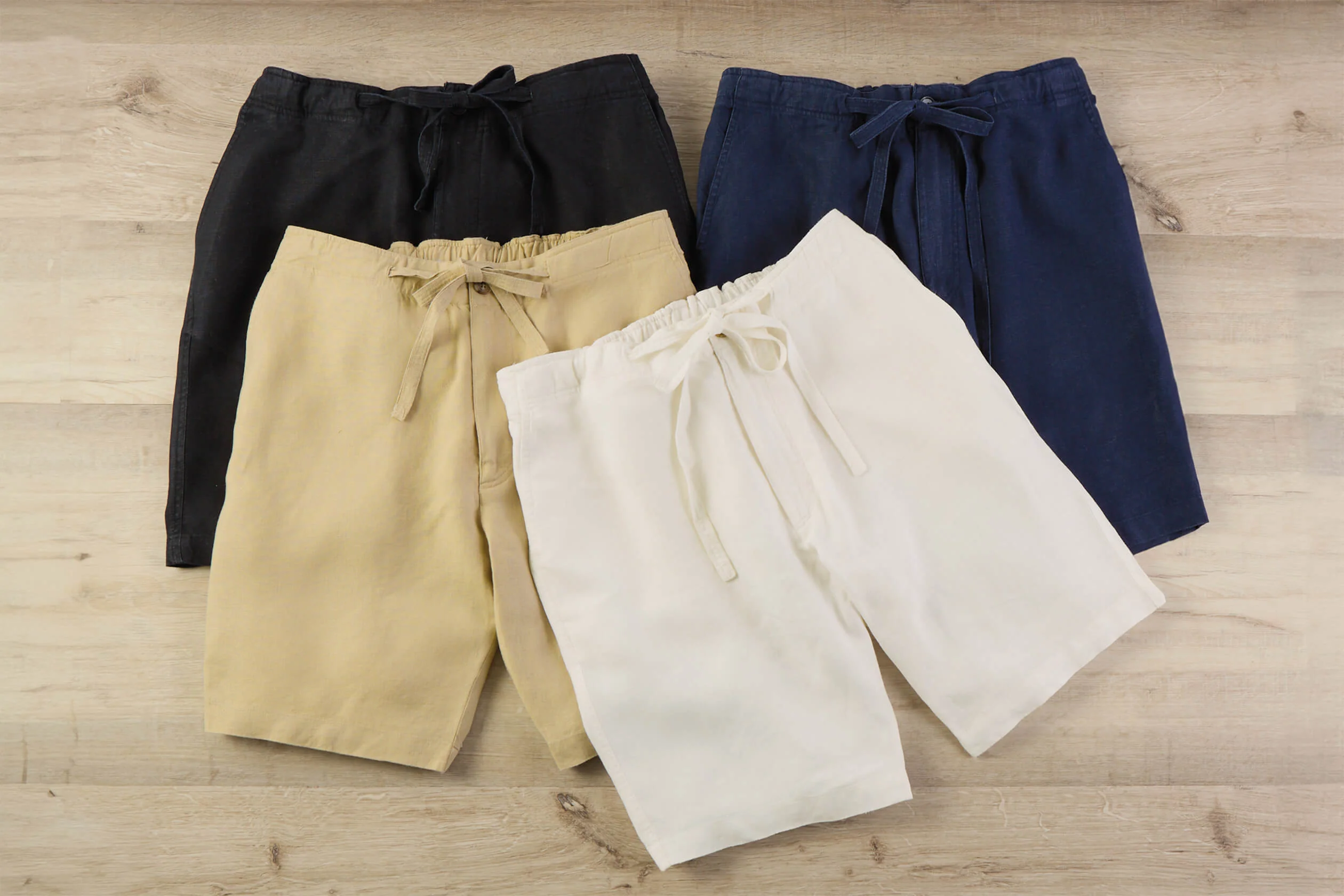 Image of Patrick James Linen Drawstring Short