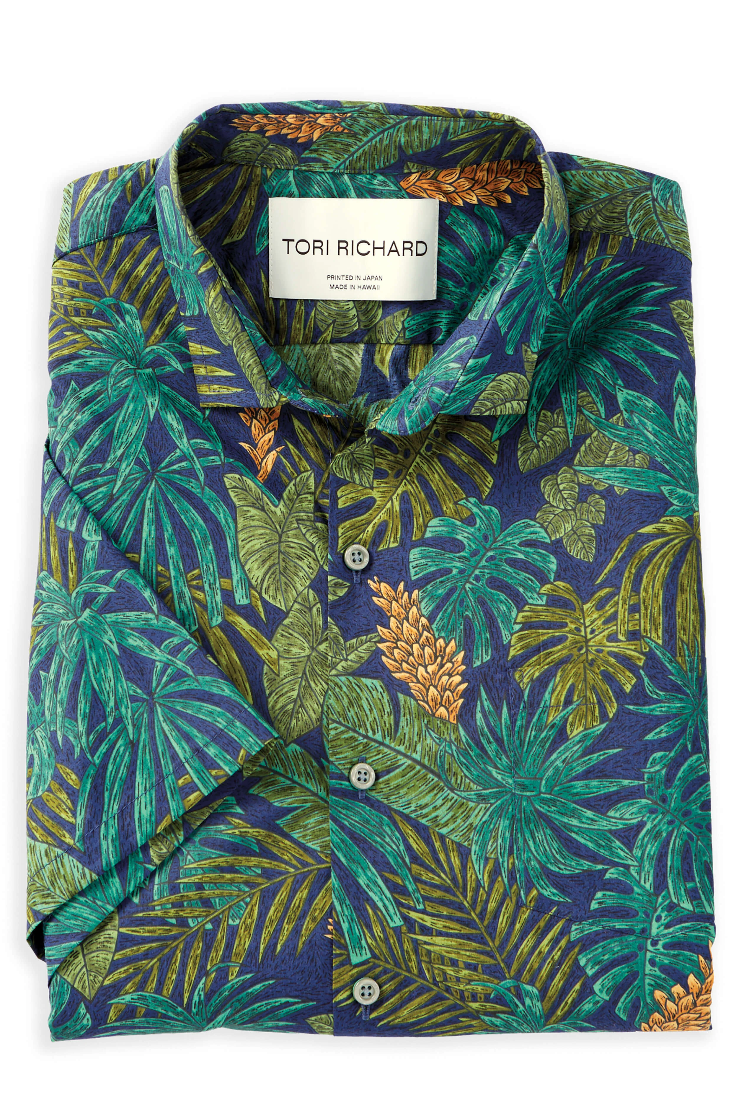Image of Tori Richard Woodcut Canopy Cotton Lawn Shirt