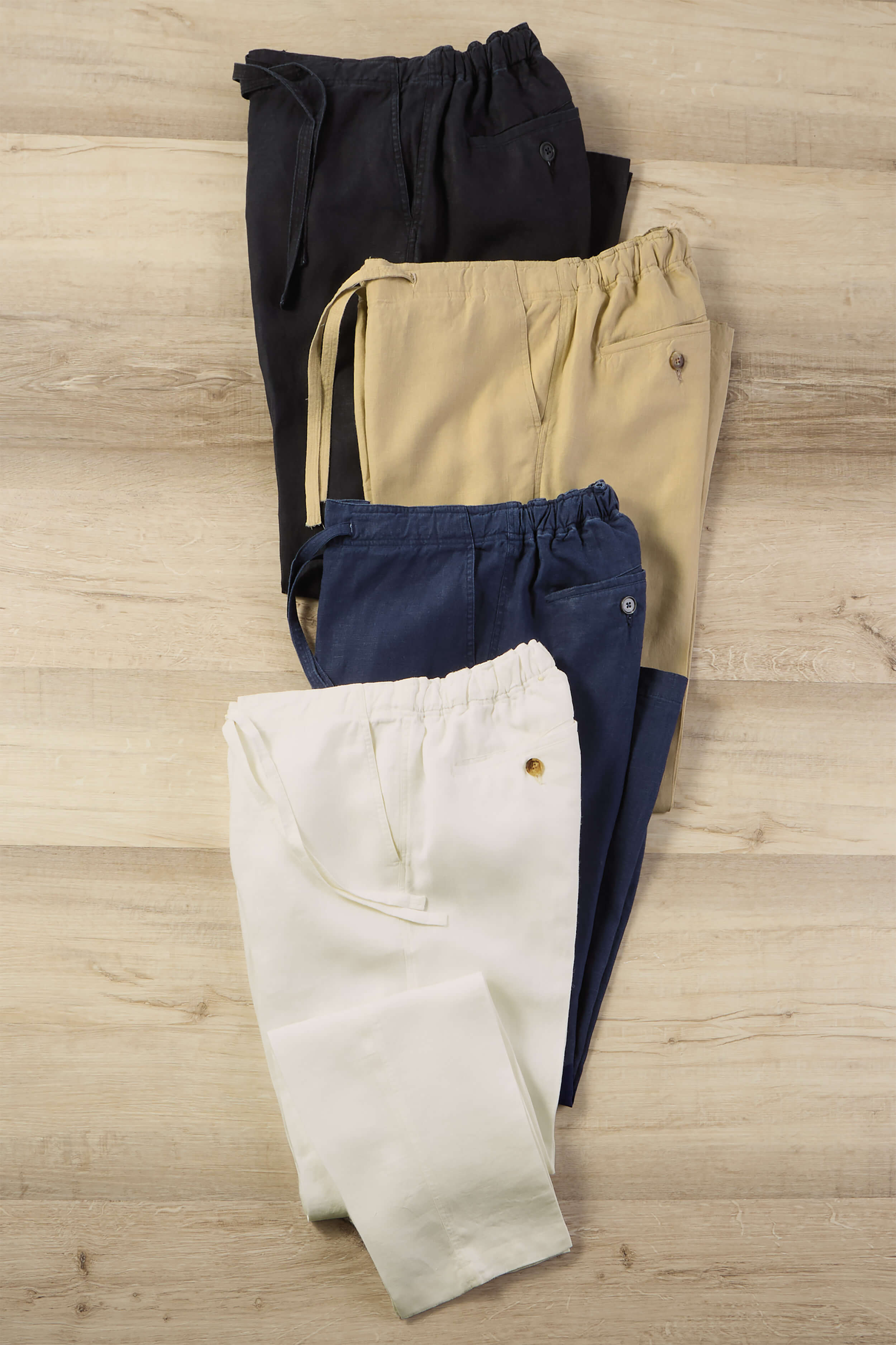 Image of Patrick James Linen Drawstring Pant