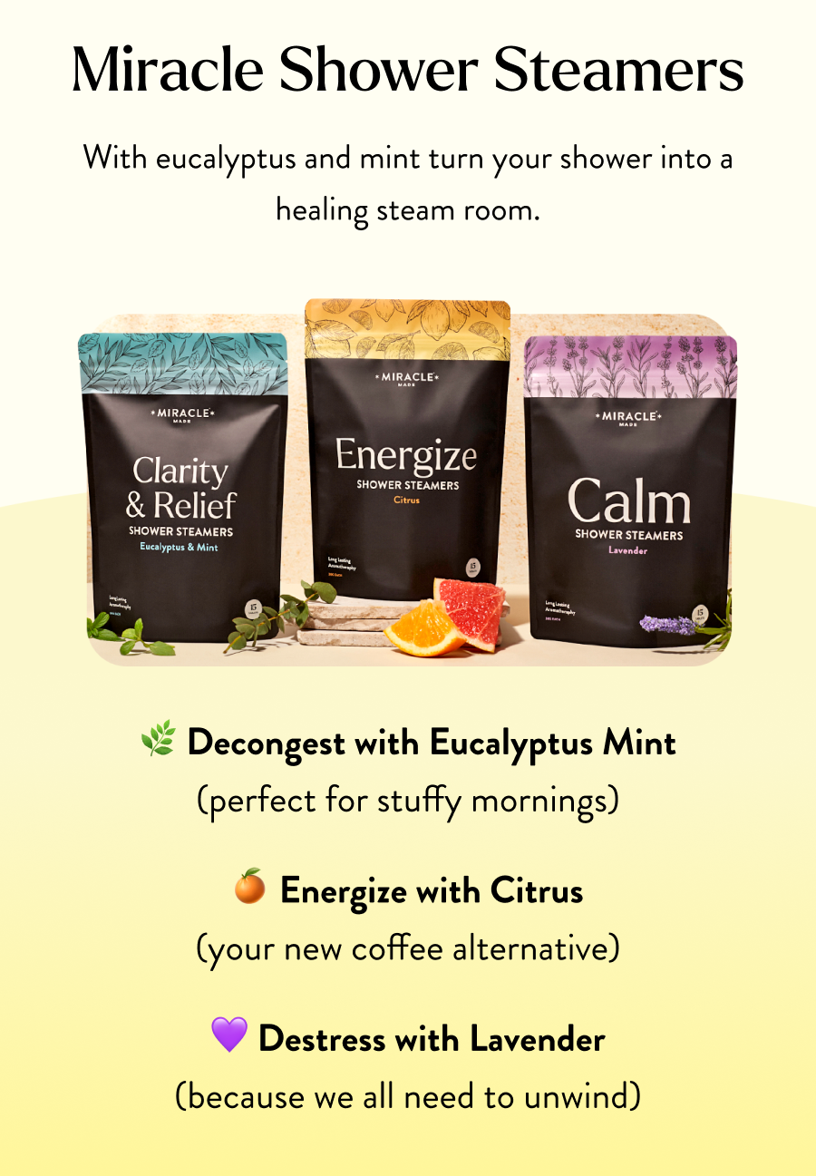Miracle Shower Steamers 