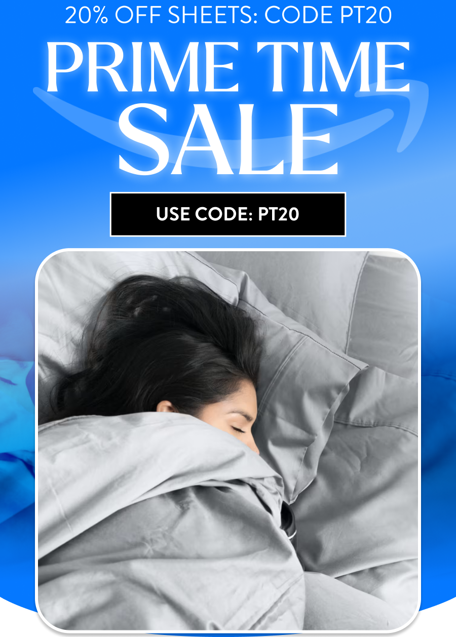 20% Off Sheets Use Code: PT20