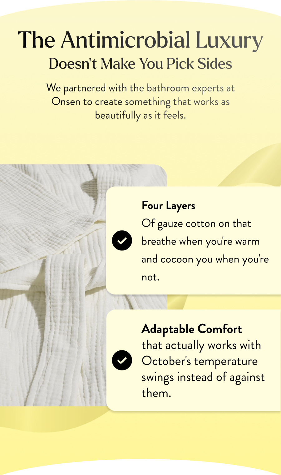The Antimicrobial luxury