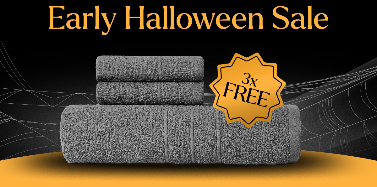 20% off sheets + 3 FREE towels