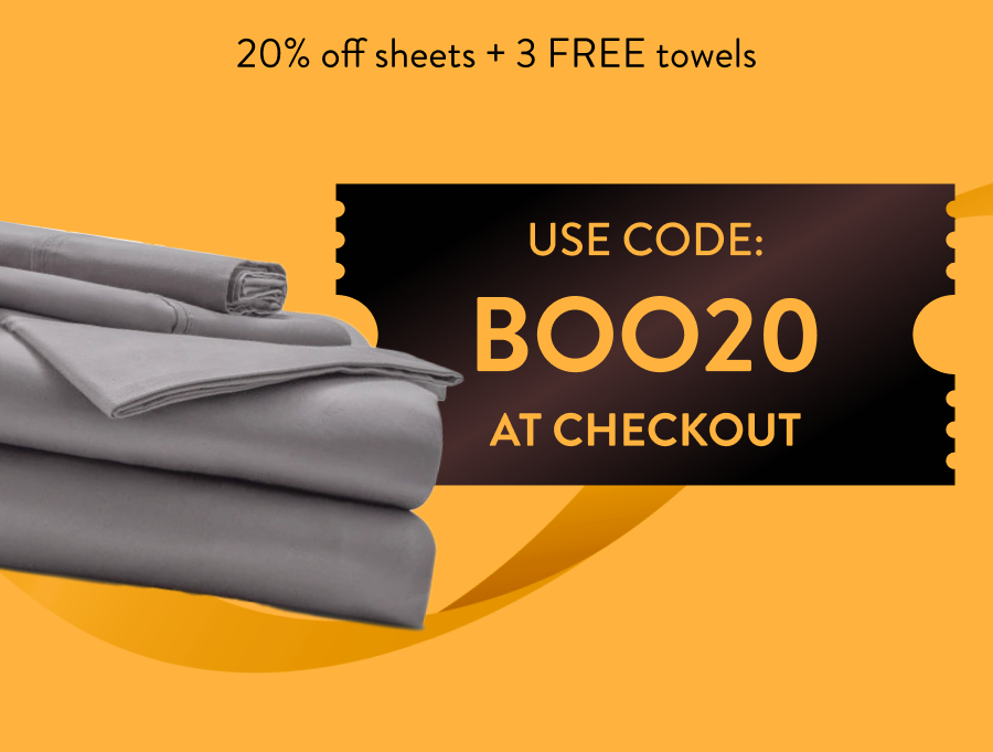 Use code BOO20 at checkout