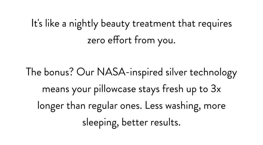 It's like a nightly beauty treatment that requires zero effort from you.