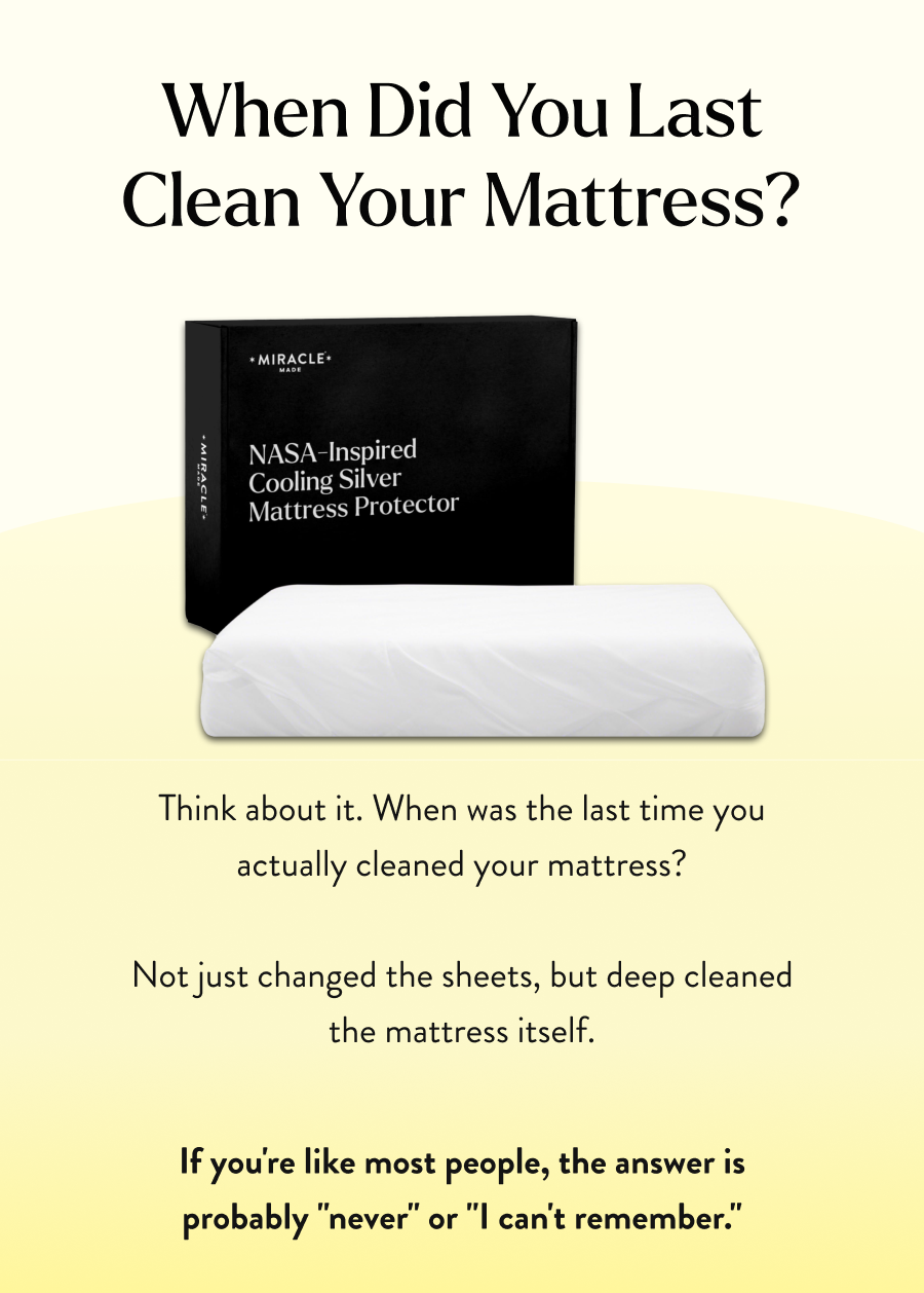 When Did You Last Clean Your Mattress?