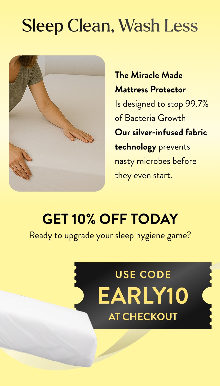 use code EARLY10 at checkout