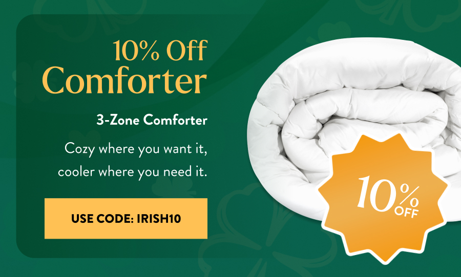 10% off comforter