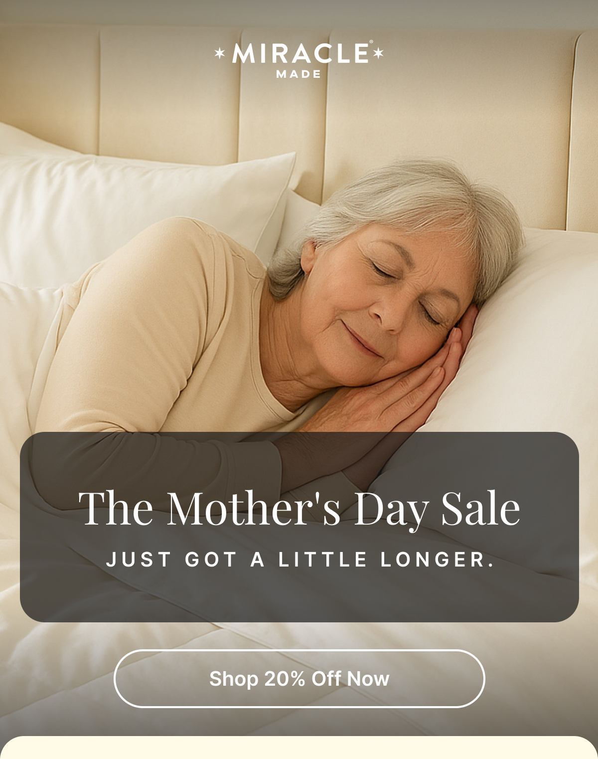 The Mother's Day Sale just got a little longer