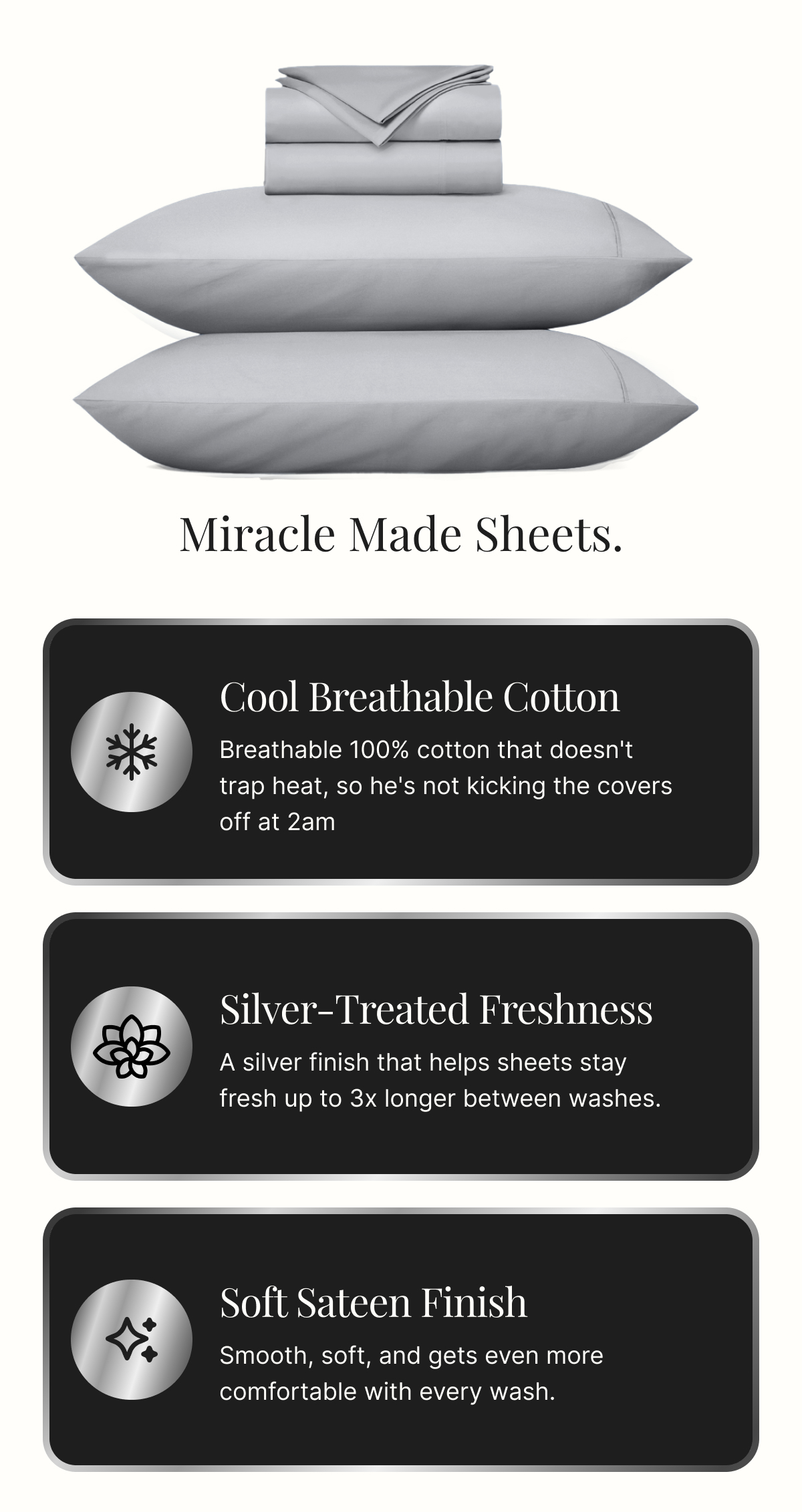 Miracle Made Sheet