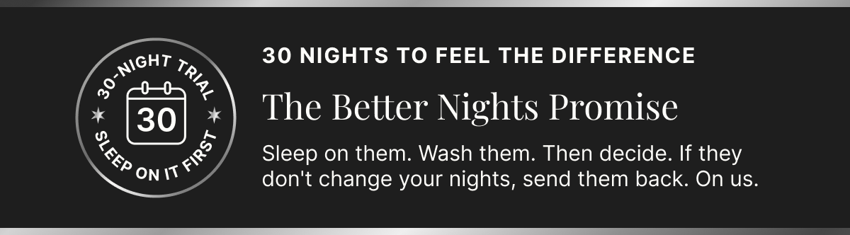 30 nights to feel the difference