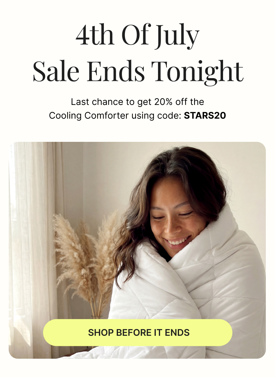 4th of July Sale ends tonight.