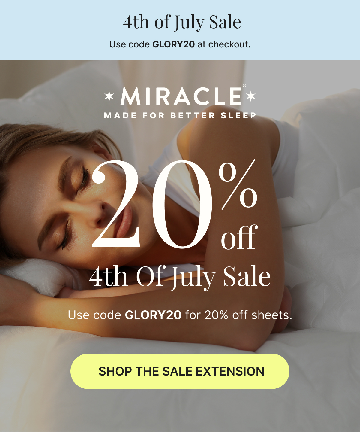 4th of July Sale