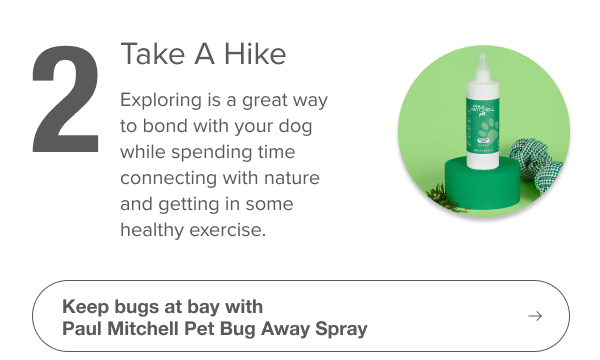 Keep bugs at bay with Paul Mitchell Pet Bug Away Spray