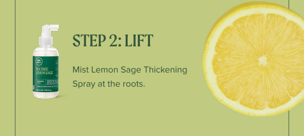 Lemon Sage Thickening Spray