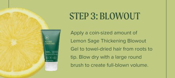Lemon Sage Thickening Blowout Gel
