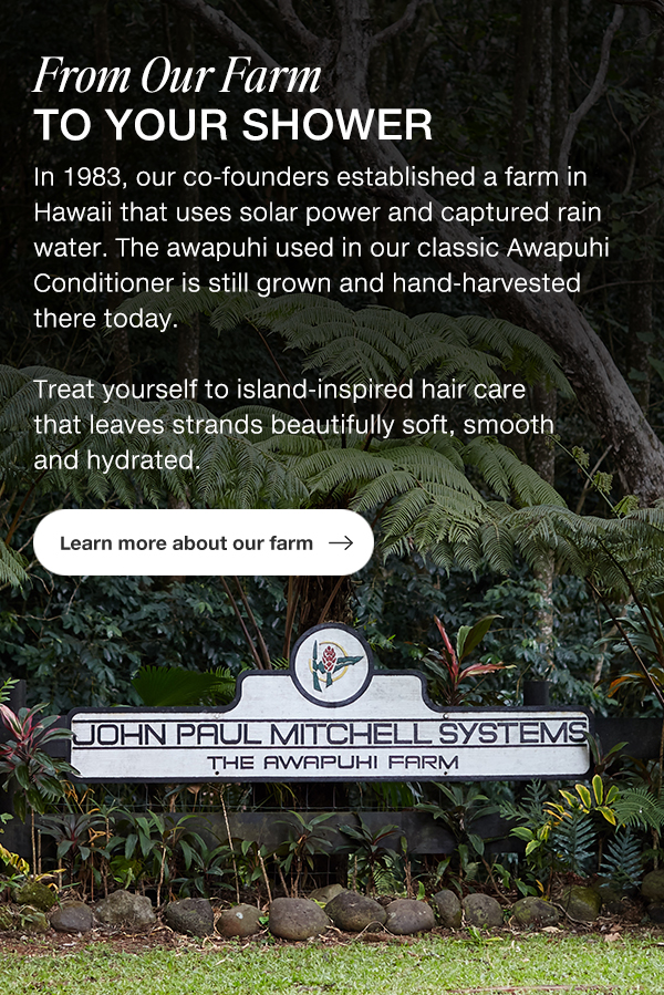 From Our Farm To Your Shower