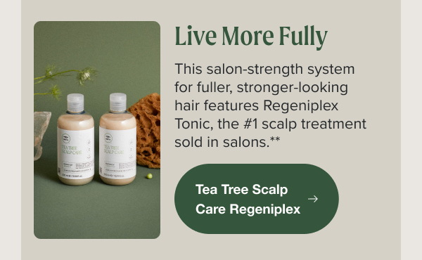 Tea Tree Scalp Care Regeniplex