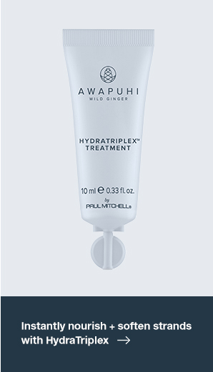 INSTANTLY NOURISH + SOFTEN STRANDS WITH HYDRATRIPLEX 
