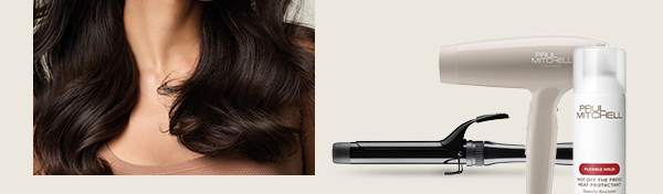 Image of Hot Off The Press, Paul Mitchell Hair Dryer, and Paul Mitchell Curling Iron