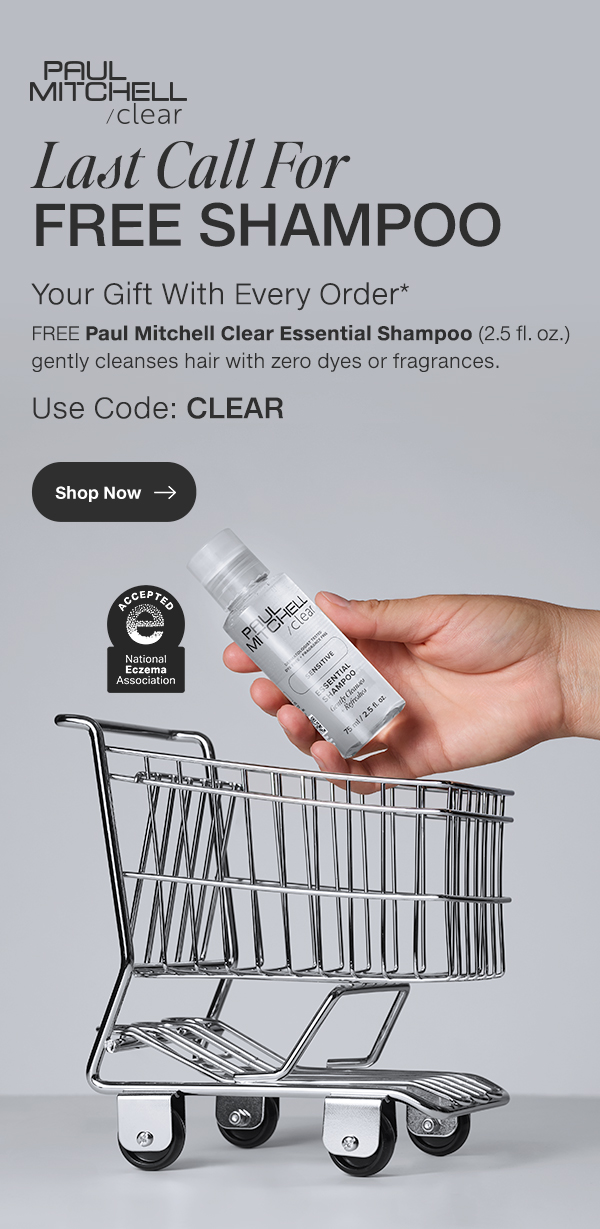 Last Call For FREE Shampoo