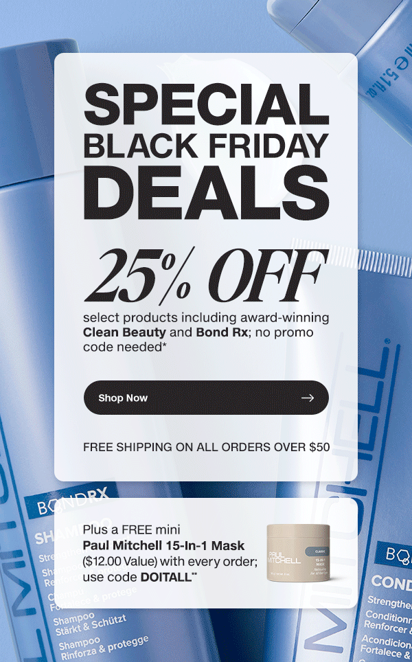 Special Black Friday Deals