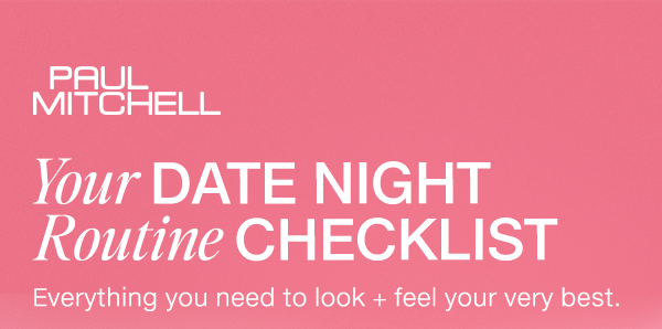 Your Date Night Routine Checklist