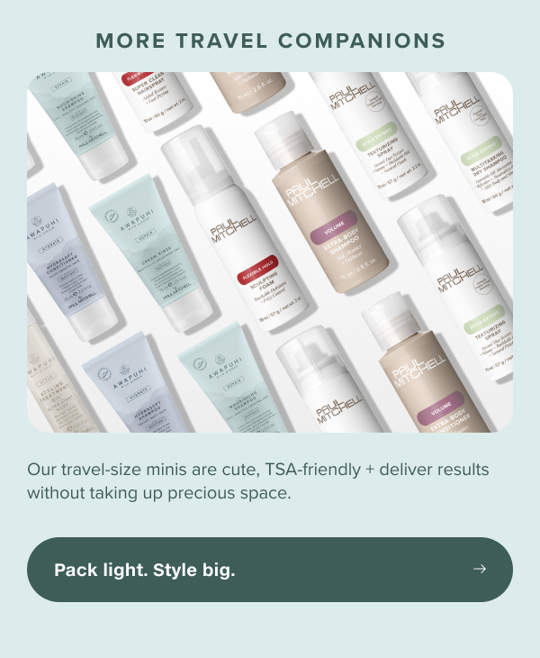 Pack light. Style big.