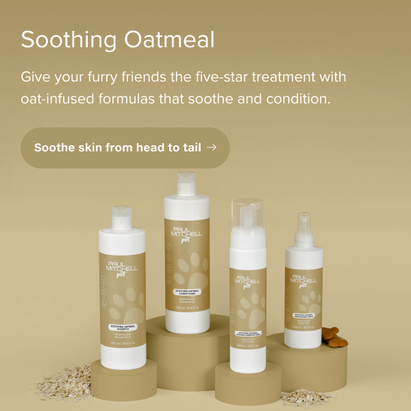 Soothe skin from head to tail.