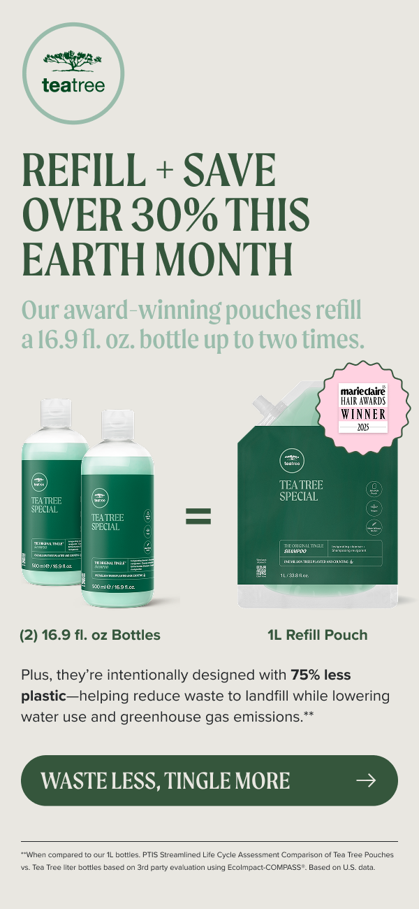 Refill + Save Over 30% This Earth Month