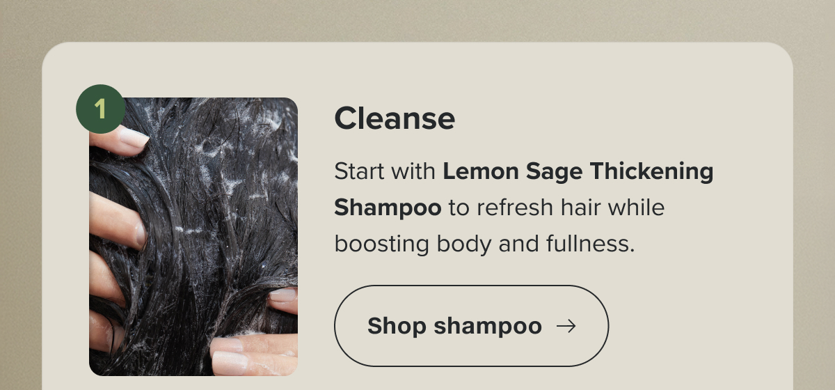Shop shampoo.