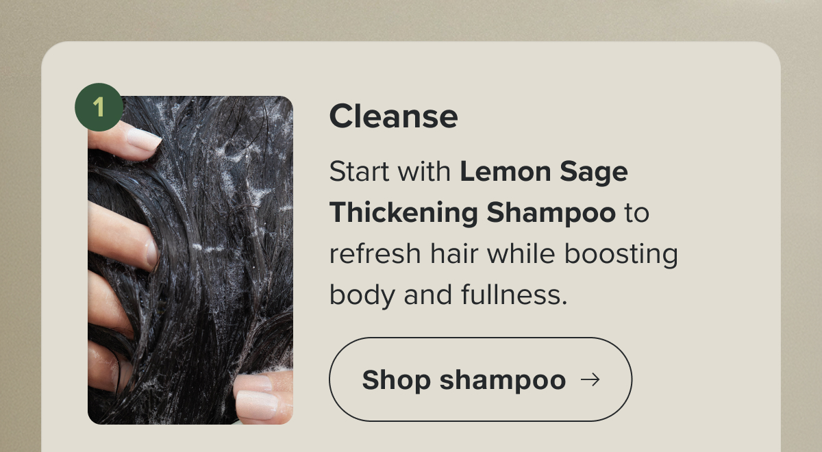 Shop shampoo.